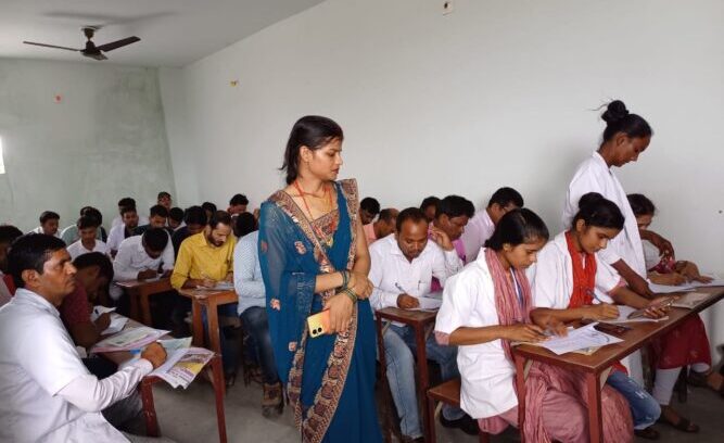 K.M.-Electro-Homoeopath-Medical-College-Hospital-Pakridayal-East-Champaran-Motihari-Bihar-India_Exam